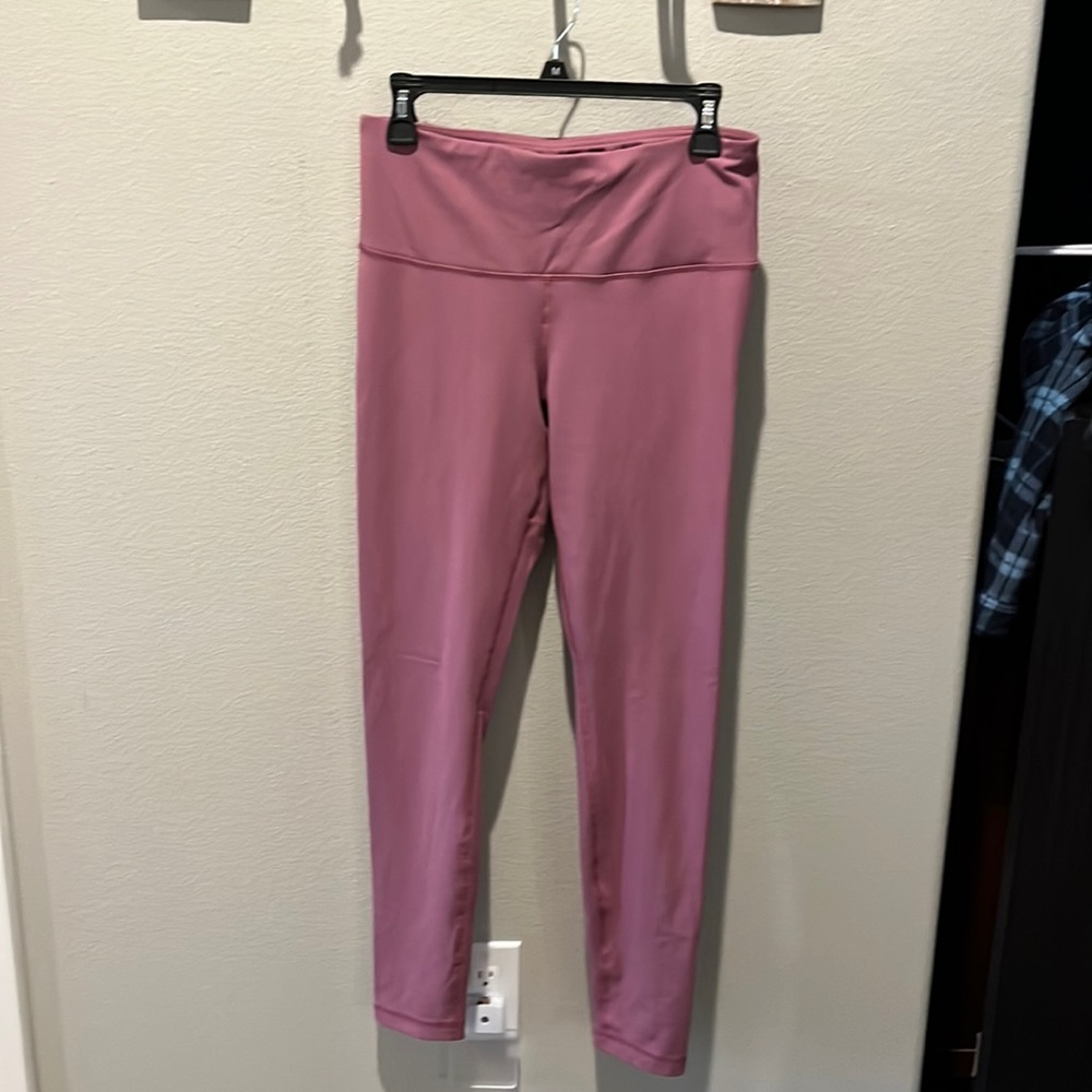 HYPERTEK Mauve Comfytek Leggings Size L